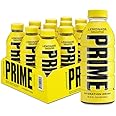 Prime Lemonade Hydration Drink, 16.9 fl oz ℮ 500 ml, 12 Pack