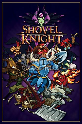 CGC Huge Poster GLOSSY FINISH - Shovel Knight - PS3 PS4 XBOX 360 ONE Nintendo 3DS WII U - SHK007 (36" x 54" (91.5cm x 137 cm))
