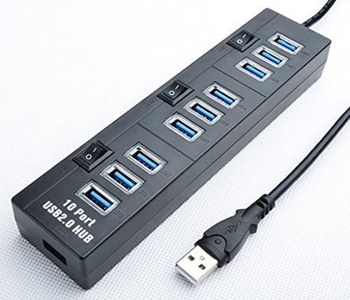 USB Splitter Multifunction All-in-one Computer Conversion HUB Multi-interface Extended 1m
