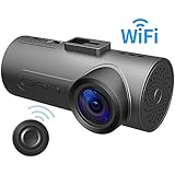 HaloCam C1 Plus Wifi Connect Car Dash Cam with SONY IMX291 Star Light Sensor,Super Night Vision Car Driving Video Recorder for Video Sharing,Acceleration Test,Driver Assistance,Vehicle Self-inspection,G-sensor for Motion Detection,Traffic Accident Disputes,iOS &amp; android APP