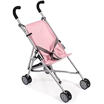 Bayer Chic 2000-Mini Poupée Buggy, À Rayure, 601 76, Couleur : Gris - 3