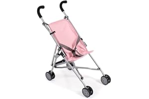 Bayer Chic 2000 601 15 Mini Roma Poussette pour poupée Mélange Gris/Rose 50 x 29 x 57 cm