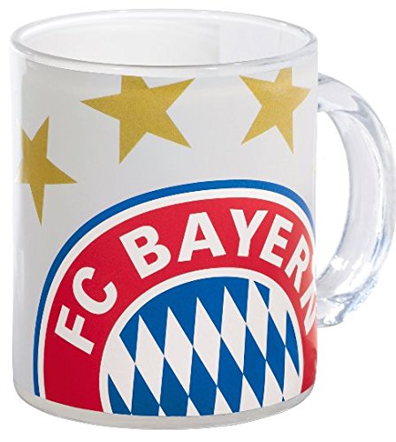 Preisvergleich Produktbild Glastasse Logo FC Bayern München