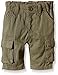 Pumpkin Patch Baby-Boys Mason Cargo Shorts, Green Moss, 12-18 Months