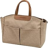 Entendemos que, como madre, debe llevar muchos para usted y su adorable bebé. ¡Le ayuda a hacer sus compras, caminar por la calle, hacer viajes cortos al aeropuerto más fácilmente! ¡Simplemente ponga todo lo que necesita en esta bolsa organizadora todo en uno y listo!