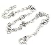 Produktbild DoubleK Multi Skull Connect Key Jean Wallet Chain (26.5/7.4oz) Silver CS80 by Double K