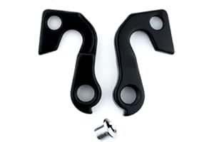 Noah And Theo NT-HD057 Mech Gear Derailleur Hanger Dropout compatible with GT Hanger MHGT62 in SATIN BLACK incl. screw set.