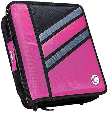 Case-it Z-Binder Two-in-One 1.5-Inch D-Ring Zipper Binder Z-176