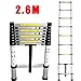 Produktbild MRSLIU Upgrade Teleskop-Leiter 2.6 M Dekoration Aluminium Teleskop-Erweiterung Hoch Multi Purpose Loading Von 150 Kg