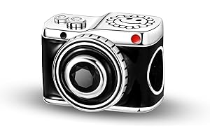 NARMO Charmsy, zawieszki, koraliki, srebro próby 925 z sześcienną cyrkonią, kompatybilne z charmsami Pandora i europejskimi, dla dziewczynek i kobiet