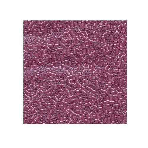 Miyuki tamaño Delica 11 DB902 rosa chispeante cablefinder con 5 gramos