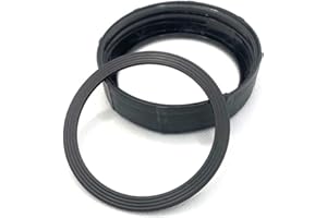 E ELECTROTODO REPUESTOS Y PEQUEÑO ELECTRODOMESTICO Filetage avec joint compatible avec mixeur en verre Braun Multiquick 3 Y 5-4184 (pièce de rechange d'origine)