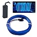 Produktbild Flexibel Neon Beleuchtung Draht Lichtschlauch Leuchtschnur EL Kabel Wire mit 3 Modes für Partybeleuchtung (Blau, 10ft)