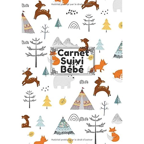 Carnet Suivi Bebe Journal De Bord Pour Bebe Et Nouveau Nes Suivi Nounou Allaitement Carnet De Notes Sur Le Sommeil L Eveil Et La Sante Des Bebes Aide Parents Jumeaux Animaux Foret Amazon Fr