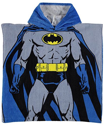 Infants Post-swimming Hooded Towel Poncho (N, Batman)