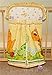 New Baby Nappy Bag / Diaper Stacker for Nursery Cot / Cotbed - Dino Yellow