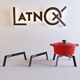 &Ccedil;ınar Extreme 23 Cm Latnox OX+ Kamp Ocağı Pratik Metal Ateş &Uuml;st&uuml; Kamp Izgarası
