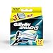 Gillette Mach 3 Manual  Shaving Razor Blades (Cartridge) 12s pack RS.998.00