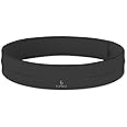 FlipBelt Classic Running Belt, Running Fanny Pack for Women and Men, Non Chafing Waist Band Pack for Phone, Moisture Wicking Storage Belt, USA Company