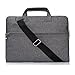 Price comparison product image 13 inch MacBook Pro Case 2017, elecfan Polyester Fabric Cross-Body Sleeve Carrying Pouch Ultra-Slim Portable Handbag for 13-13.3 inch Laptop, Notebook, MacBook Air/MacBook Pro - Grey