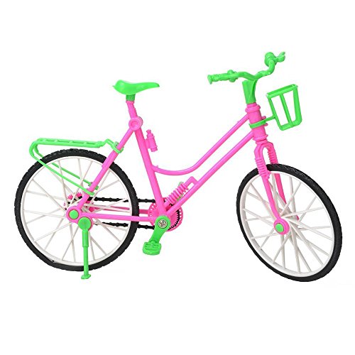 Preisvergleich Produktbild ASIV Miniatur abnehmbare Fahrrad für Barbie Puppen Möbelzubehör