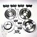 Produktbild Autoparts-Online Set 60003237 Bremsscheiben 18 Zoll/Bremsen + Bremsbeläge + Warnkabel für Vorne + Hinten