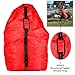 CAR SEAT TRAVEL BAG Cover - DURABLE Polyester with SHOULDER STRAP, Water Resistant, Lightweight - Great for Airport Gate Check and Storage - Fits Carseats, Booster & Infant Carriers by Angel Baby