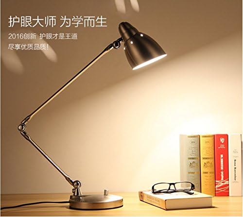 Creative fashion study long metal arm folds read eye work Office LED table lamp,Sha-NI