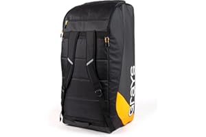 GRAYS GK500 Hockey-Torwart Duffle, Schwarz, schwarz/orange, L, Gepäckwagen