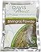Davis Finest Bhringraj Powder Hair Growth Treatment Product for Men and Women - 100% Pure Natural Organic Black Dye Colour Enhancer Conditioner Damaged Dry Thinning Healthy Shining Hair (100g)