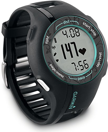 Garmin Forerunner 210 HRM - Reloj GPS para fitness con pulsómetro (incluye monitor de frecuencia cardiaca), color gris