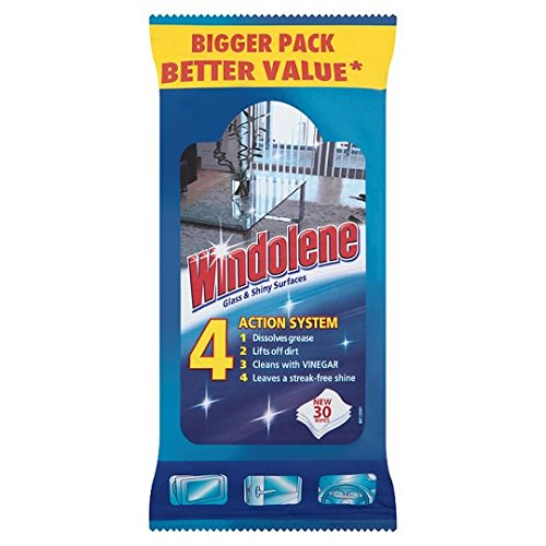 Preisvergleich Produktbild Windowlene Window Cleaner Glass & Shiny Surfaces Wipes 30'S