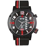 ene-watch Herren-Armbanduhr Analog, Model: 105 Cup / 650000101, LED beleuchtetes Ziffernblatt