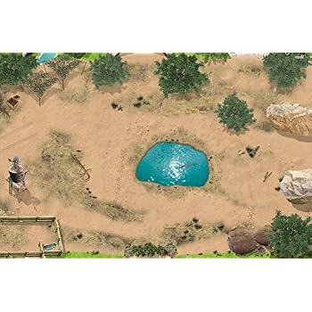 Zoo Wildlife Park Game Mat Play Carpet Sm04 For The Childrens