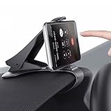 ✪【Ultra Estable y Duradera】Doble fijación, firmemente sujeta al tablero de instrumentos con almohadilla de silicona antideslizante, para una experiencia de conducción estable. Materiales de alta calidad, sin deformaciones en el tiempo y altas temperaturas.