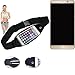 Produktbild Gürteltasche Umhängetasche Bauchtasche für Huawei Mate 9, schwarz. Sport Running Jogging Fitness Laufen Exercise Schutzhülle - K-S-Trade (TM)