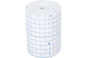 TBEST R,Bsn Medical,Bsn Produkt Medyczny, Leukosilk, Taśma Mikroporowa, Samoprzylepna Taśma Mikroporowata 5cm Oddychająca Taśma Medyczna Nietkana Samoprzylepna Opatrunek na Rany (10 cm * 10 m)