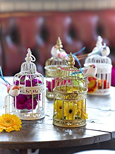 Talking Tables Be Happy Vogelkäfig, Weiß - 3