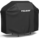 Velway Copertura Barbecue da Esterno, Telo Copri Barbecue Impermeabile, Copri BBQ, Anti Polvere Neve Pioggia Feci di Uccelli 