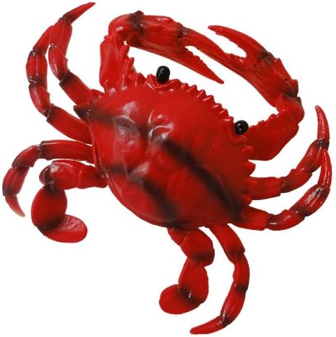 CRAB SEALIFE SEA LIFE BATH TOY DISPLAY RED