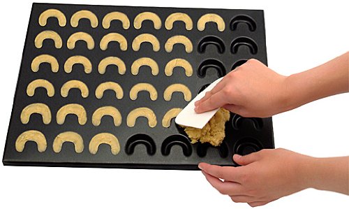 Zenker 7420 42er-Vanillekipferl-Backblech, special creative - 3