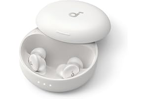 Soundcore Écouteurs de Sommeil Sleep A30 by Anker, réduction Active du Bruit, système adaptatif de Suppression des ronflements, Son cérébral généré par IA, 45 h d'autonomie