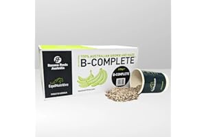 EquiNutritive B-Complete - Horse Gut Supplement - 100% Natural Prebiotic Support for Gastric Ulcers and Excess Acid - Equine Digestive Gut Balancer - Dried Green Bananas (1 kg)