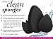 Aesthetica 4 Piece Beauty Sponge Blender Set - Includes Original Beauty Sponge, Body Sponge & Two Mini Beauty Sponges - Latex Free