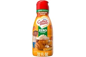 THE AMERICAN STORE Coffee Mate Zero Sugar Pumpkin Spice I 32oz (946ml) Pack of 1 I US Import