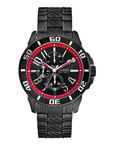 Guess Herren-Armbanduhr RACER Analog Quarz Edelstahl W18550G1 Guess Herren-Armbanduhr RACER Analog Quarz Edelstahl W18550G1