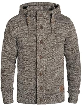 SOLID Pierrot Herren Kapuzenjacke Strickjacke Hoodie