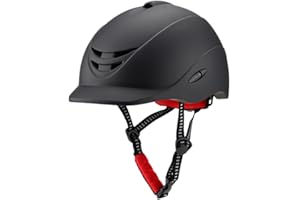 predolo Hochwertiger Reithelm für Erwachsene, Reiterhelm Verstellbar und Tragbar Profi-Reitsportmütze - Perfekt für den Outdoor-Sport