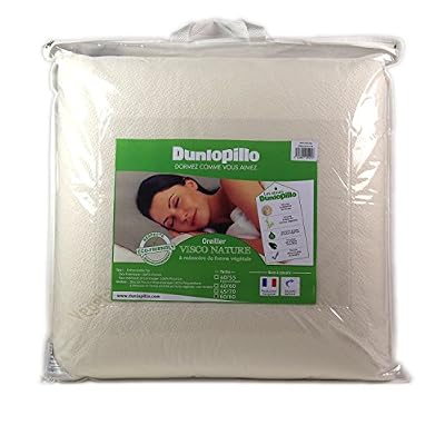 Dunlopillo Visco Nature Oreiller Blanc 40 x 60 cm