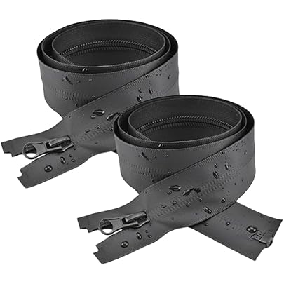 Cerniera In Plastica, Per Giacca, In Finto Metallo, N. 8 - Foto 7